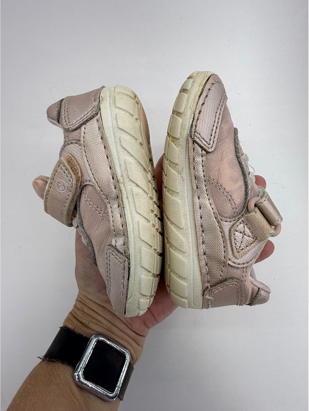 Stride Rite Girls Toddler 5W Beige Sneakers BG036001 (ksh1/0087)